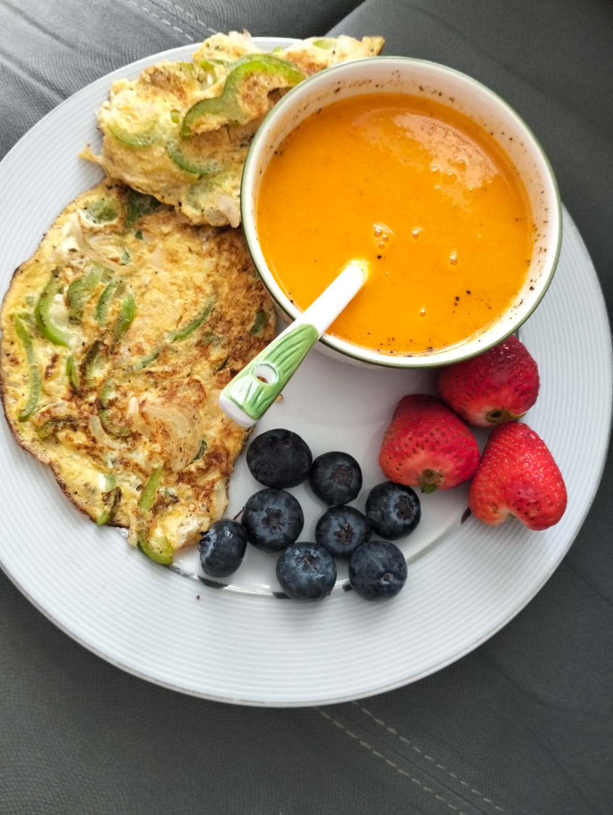 One of Jayanthi's everyday balanced plates